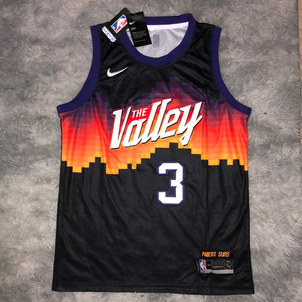 Men’s L Phoenix Suns Chris Paul Jersey #3 NIKE